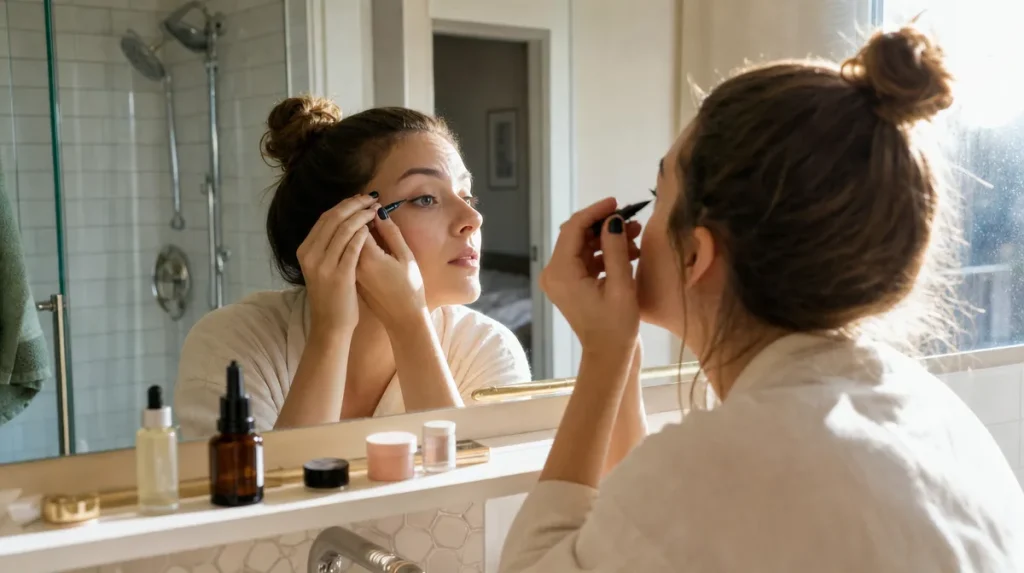 Why your eyeliner fades by lunchtime